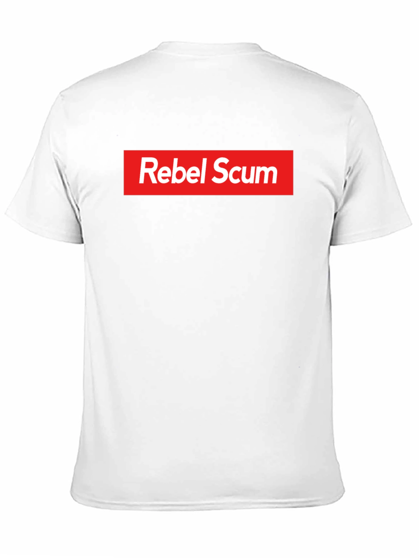 Black Rebel Scum Graphic Tee - Supreme Style view 11