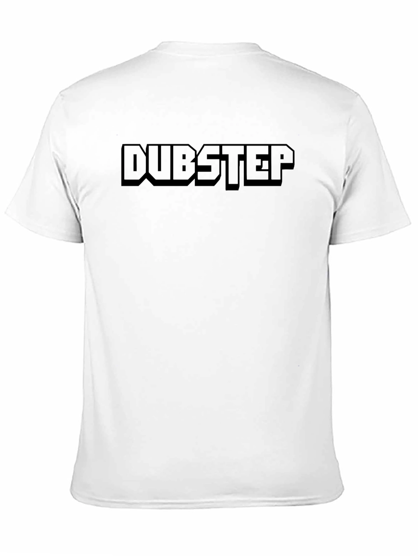 Black Dubstep Graphic Tee - Stylish Music Lover T-Shirt view 11