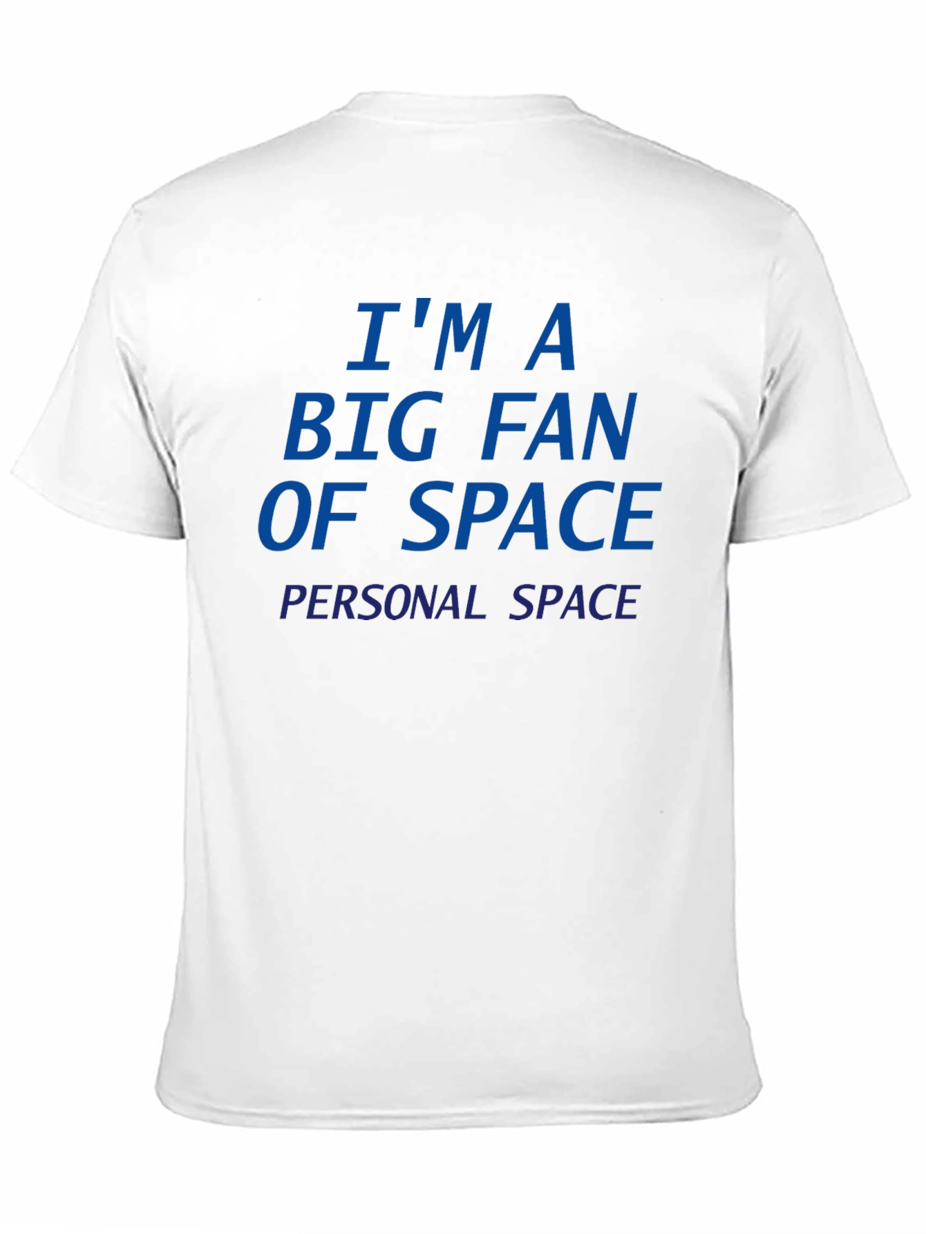 Black I'm a Big Fan of Space T-Shirt - Personal Space Tee view 11