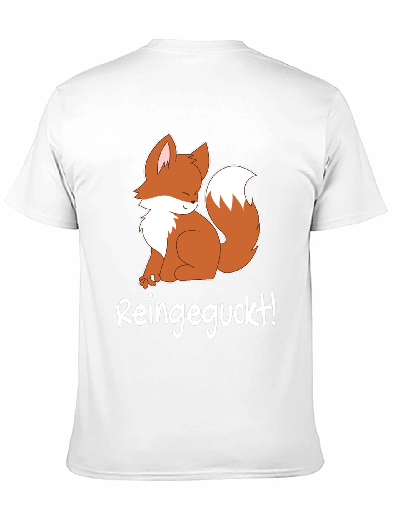 Black Cute Fox Graphic T-Shirt - Reingeguckt! view 11