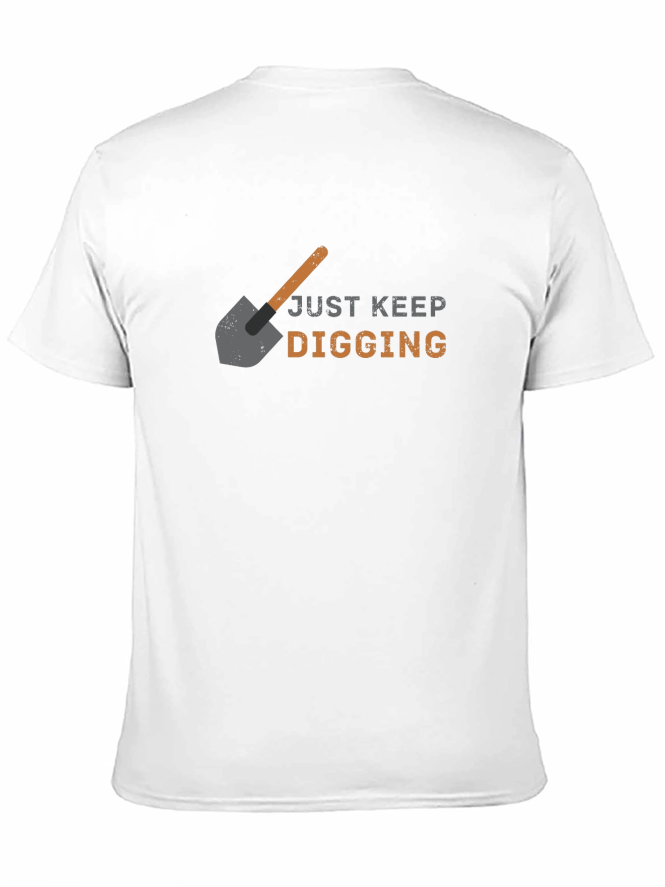 Black Just Keep Digging Black T-Shirt view 11