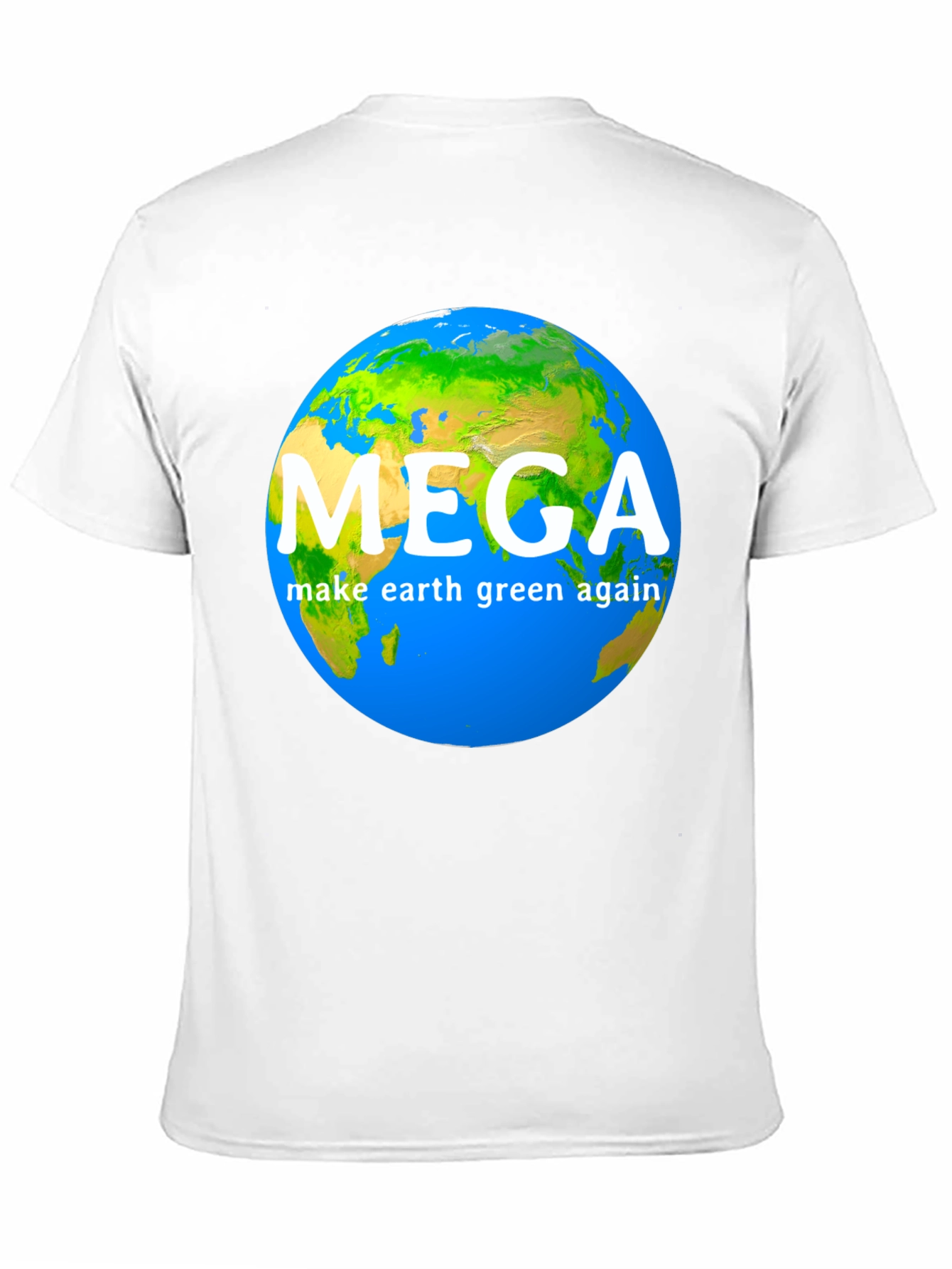 Black MEGA Make Earth Green Again T-Shirt view 11
