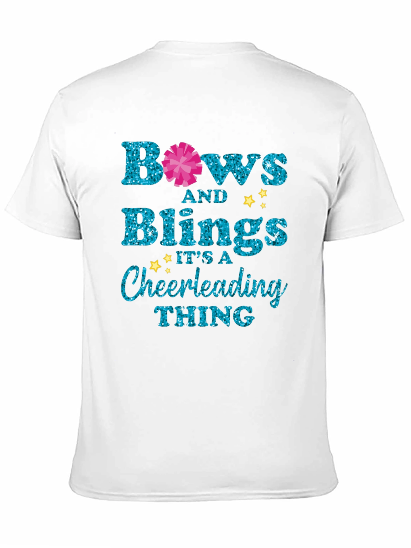 Bows and Bling Cheer Tee - 11