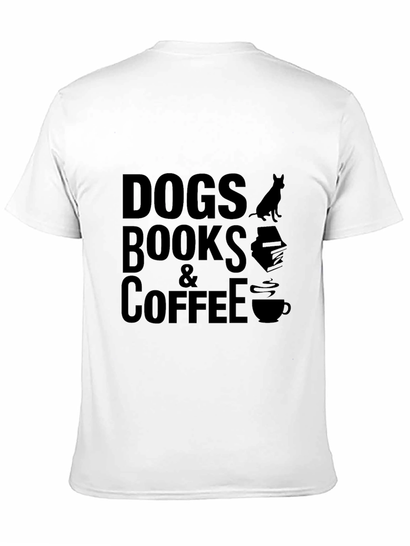 Black Dogs Books & Coffee Graphic Tee view 11