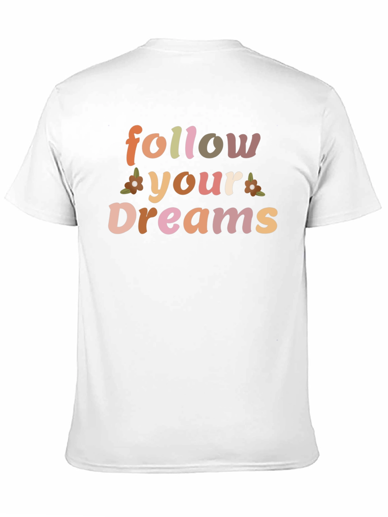 Follow Your Dreams Graphic Tee - Soft Black Cotton T-Shirt - 11