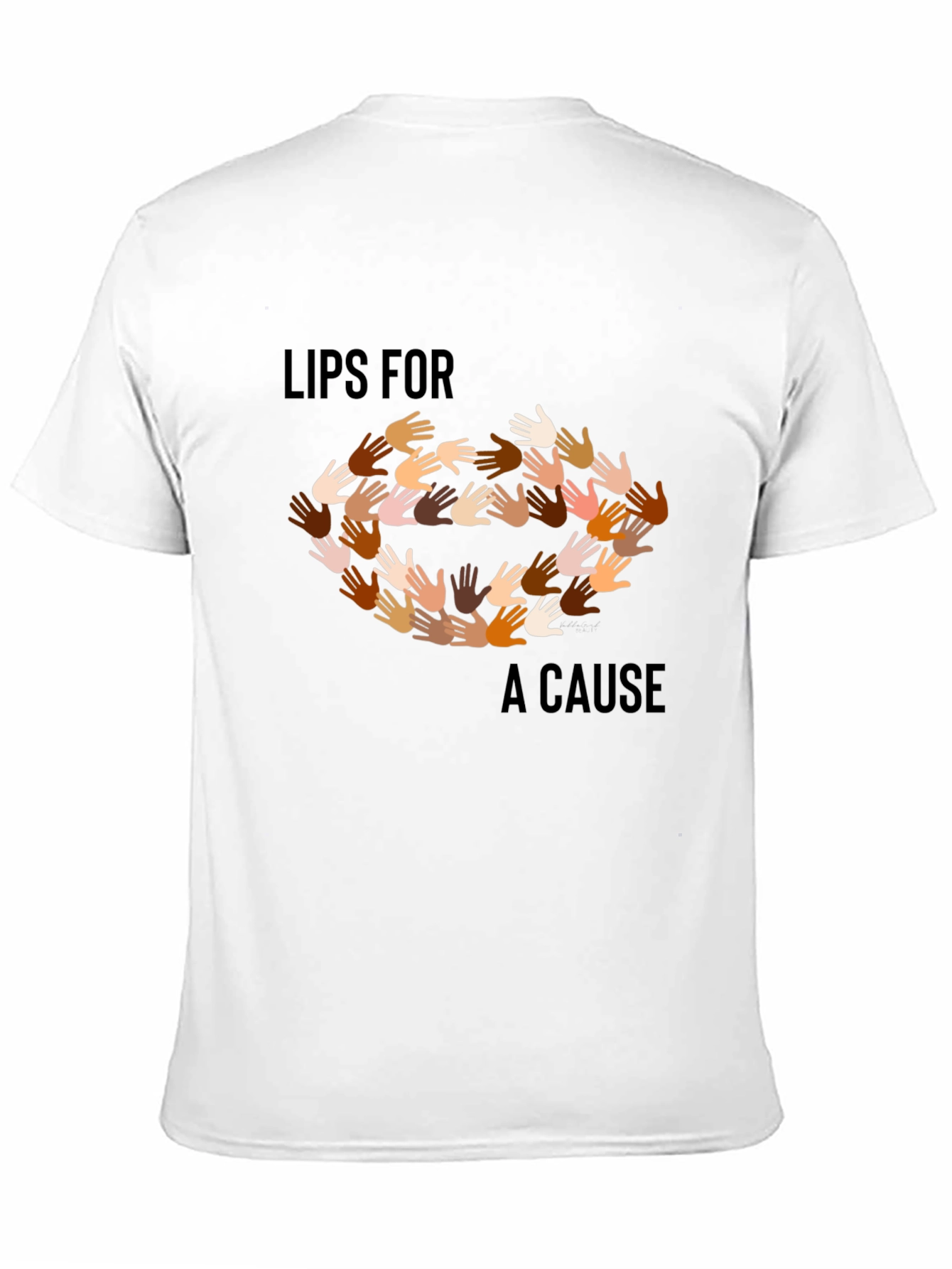 Black Lips For A Cause T-Shirt view 11
