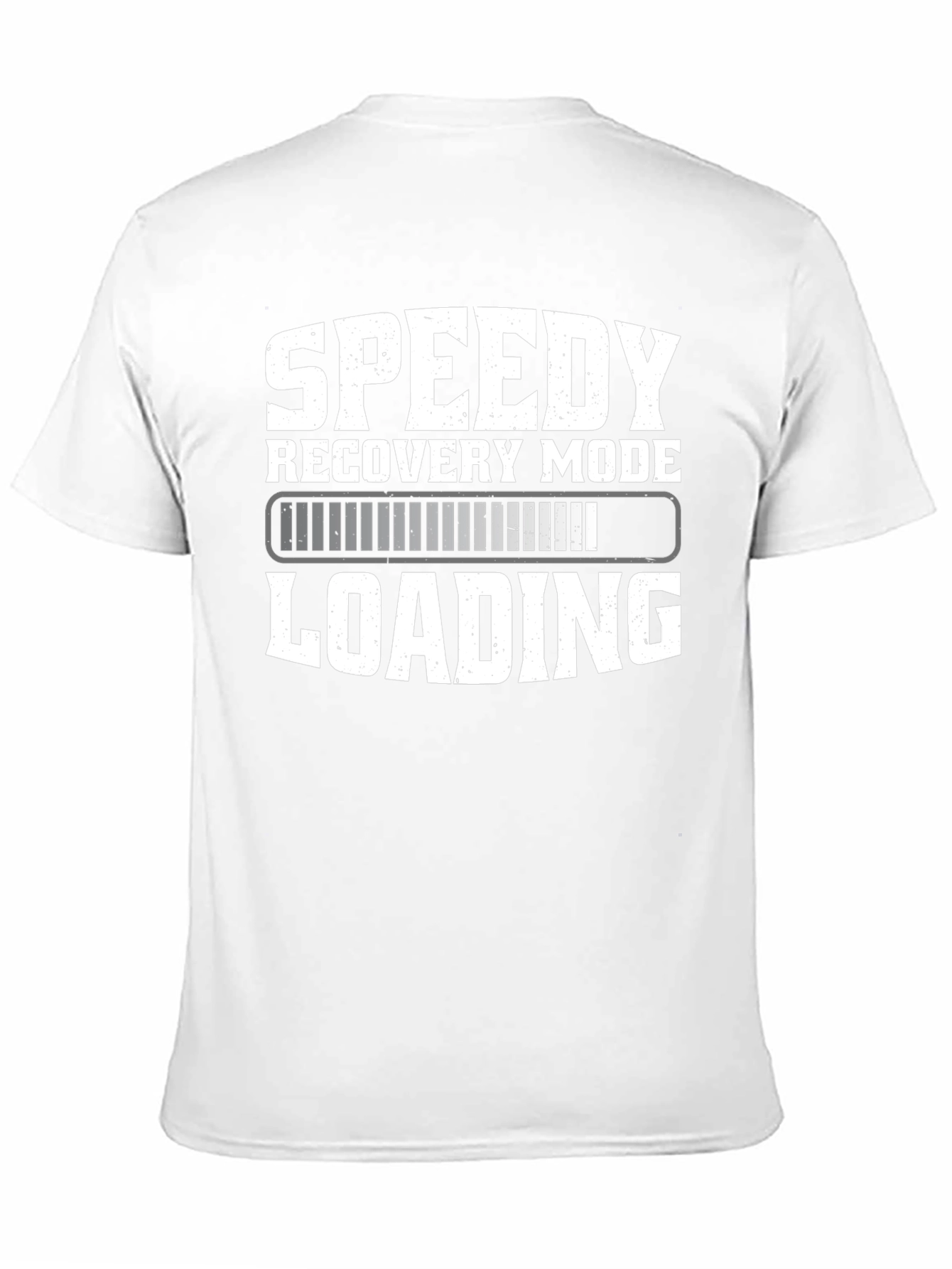 Black Speedy Recovery Mode Loading T-Shirt view 11