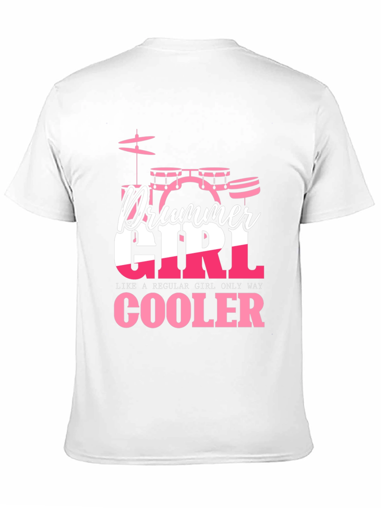 Black Drummer Girl Tee - Cooler Than Regular! view 11