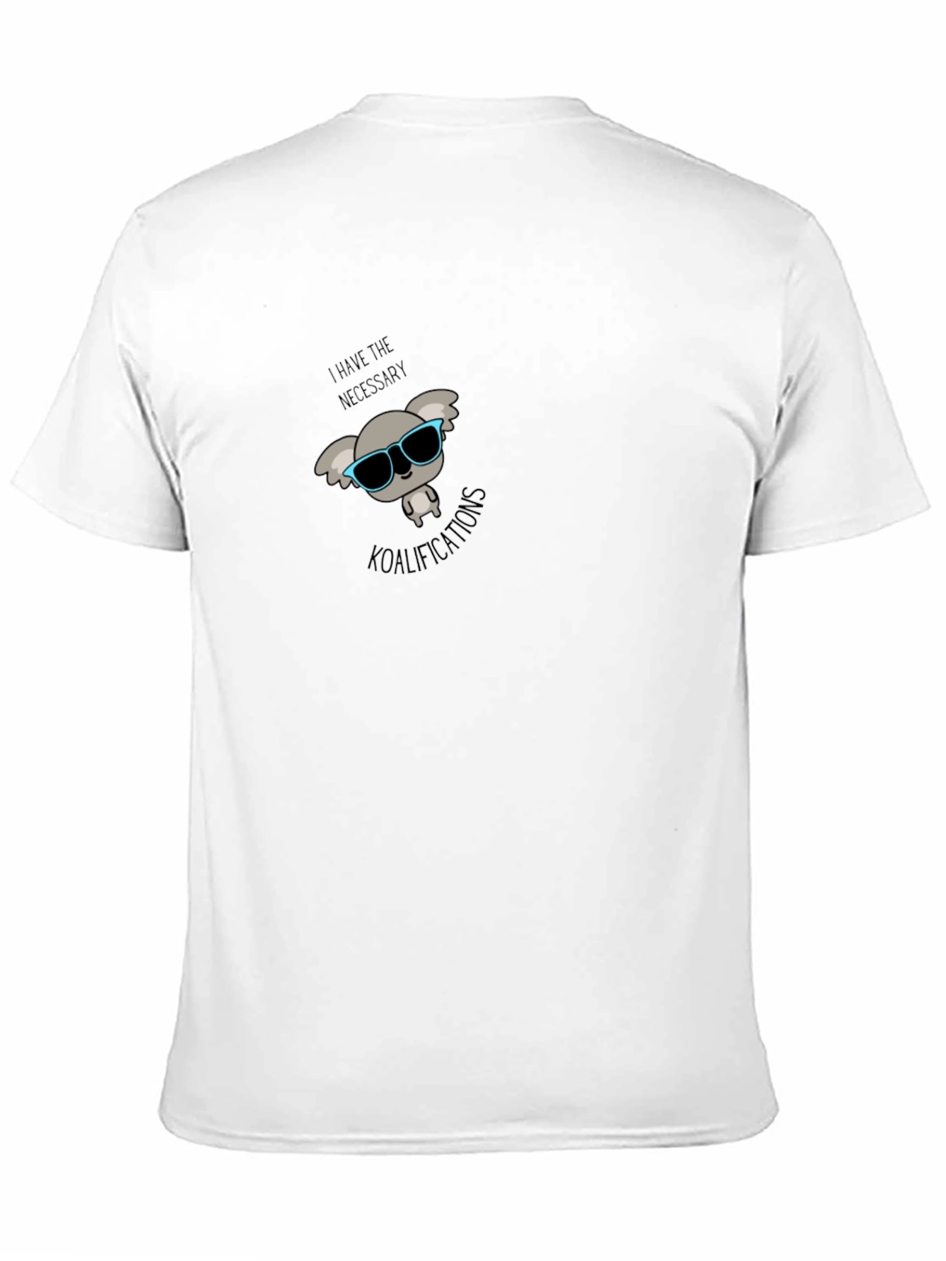 Black Koala-fications T-Shirt - Funny Koala Tee view 11