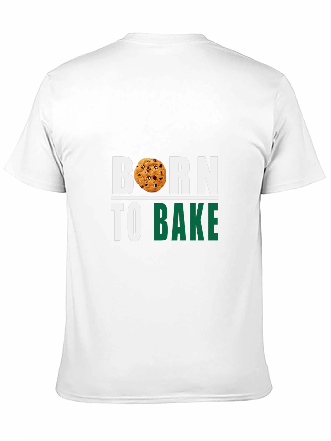 Black Born to Bake T-Shirt - Baking Lover Apparel view 11