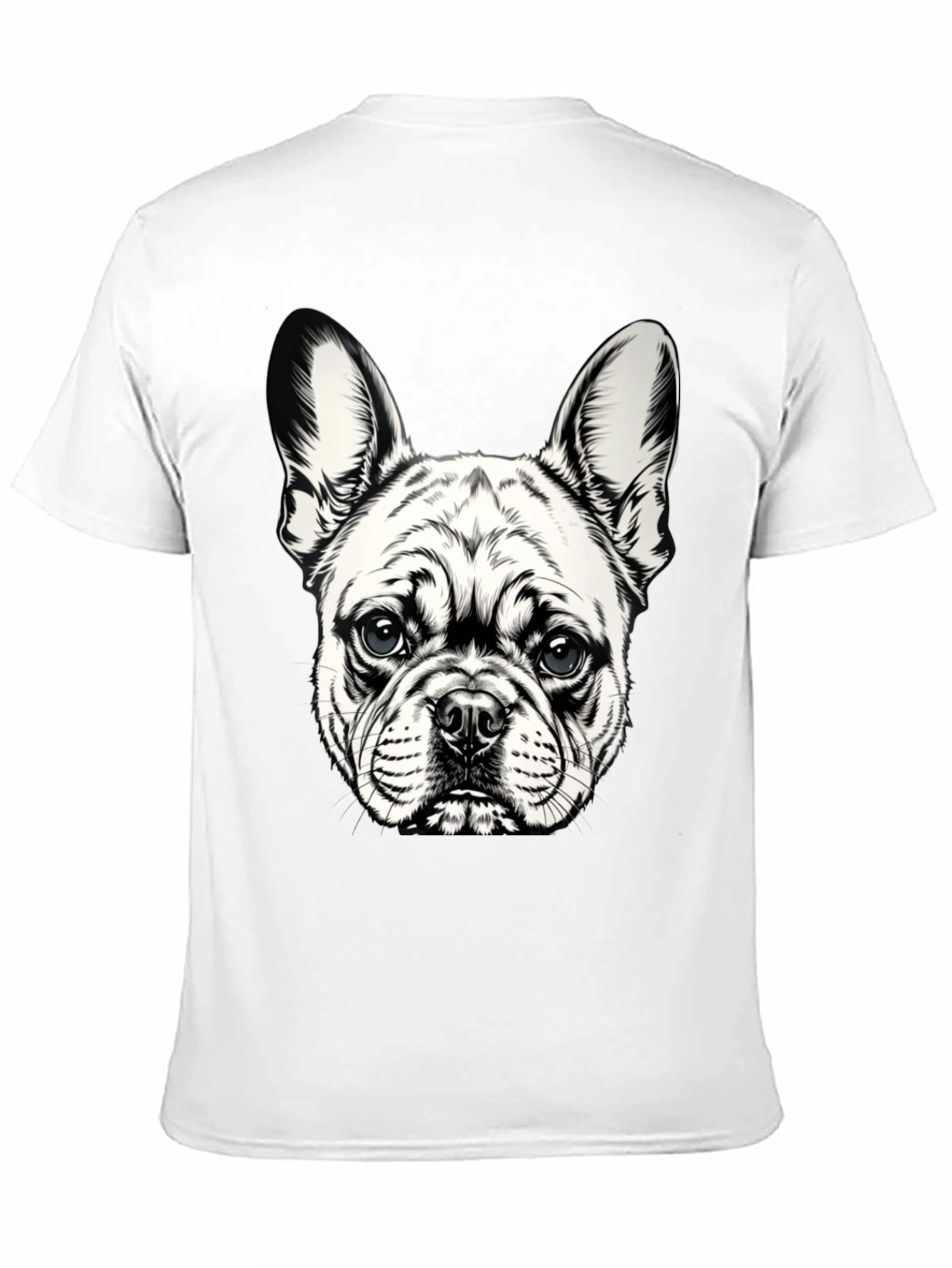 Black Dog Graphic T-Shirt - Black Cotton Blend view 11