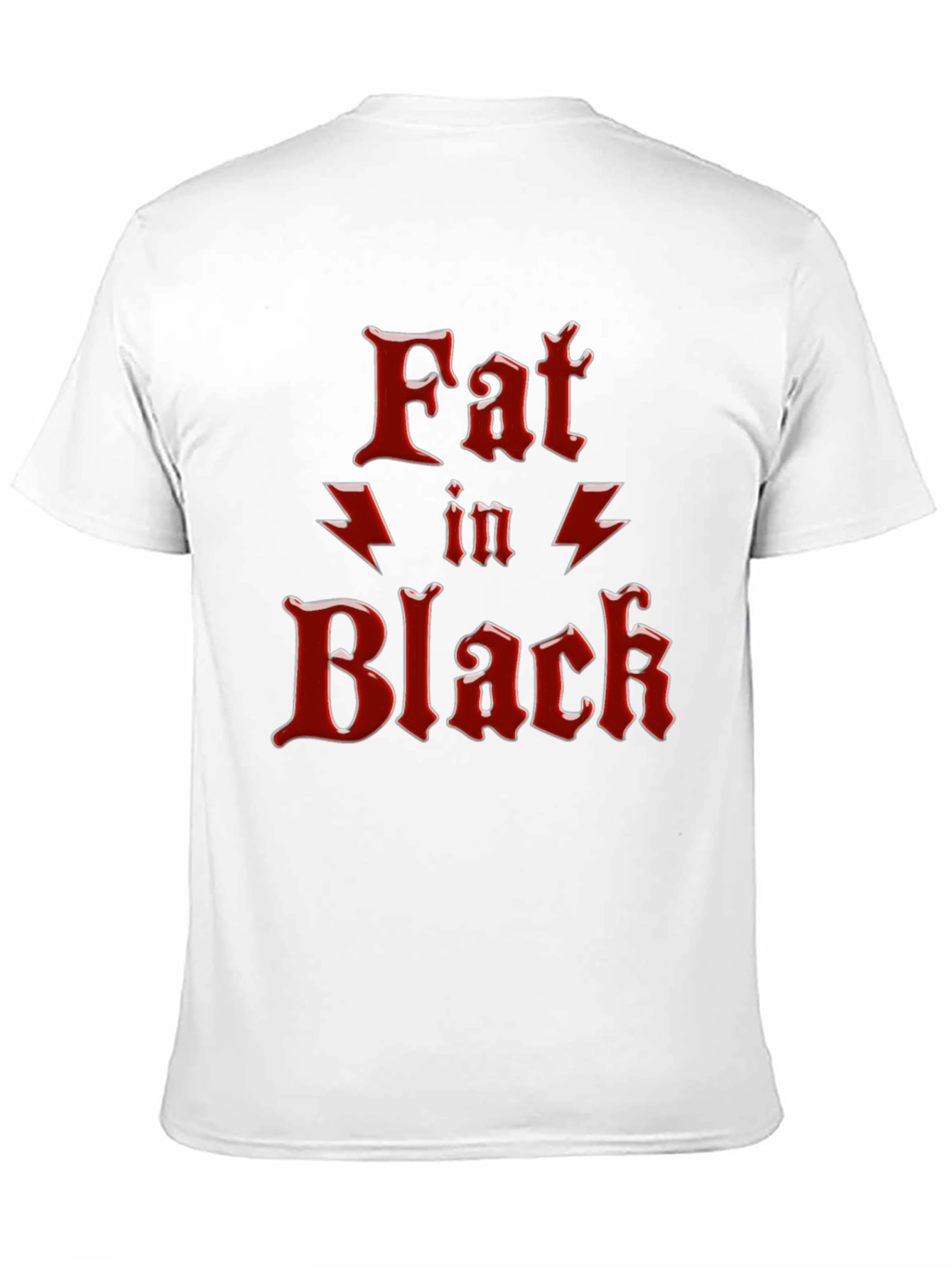 Black Fat In Black Graphic T-Shirt view 11
