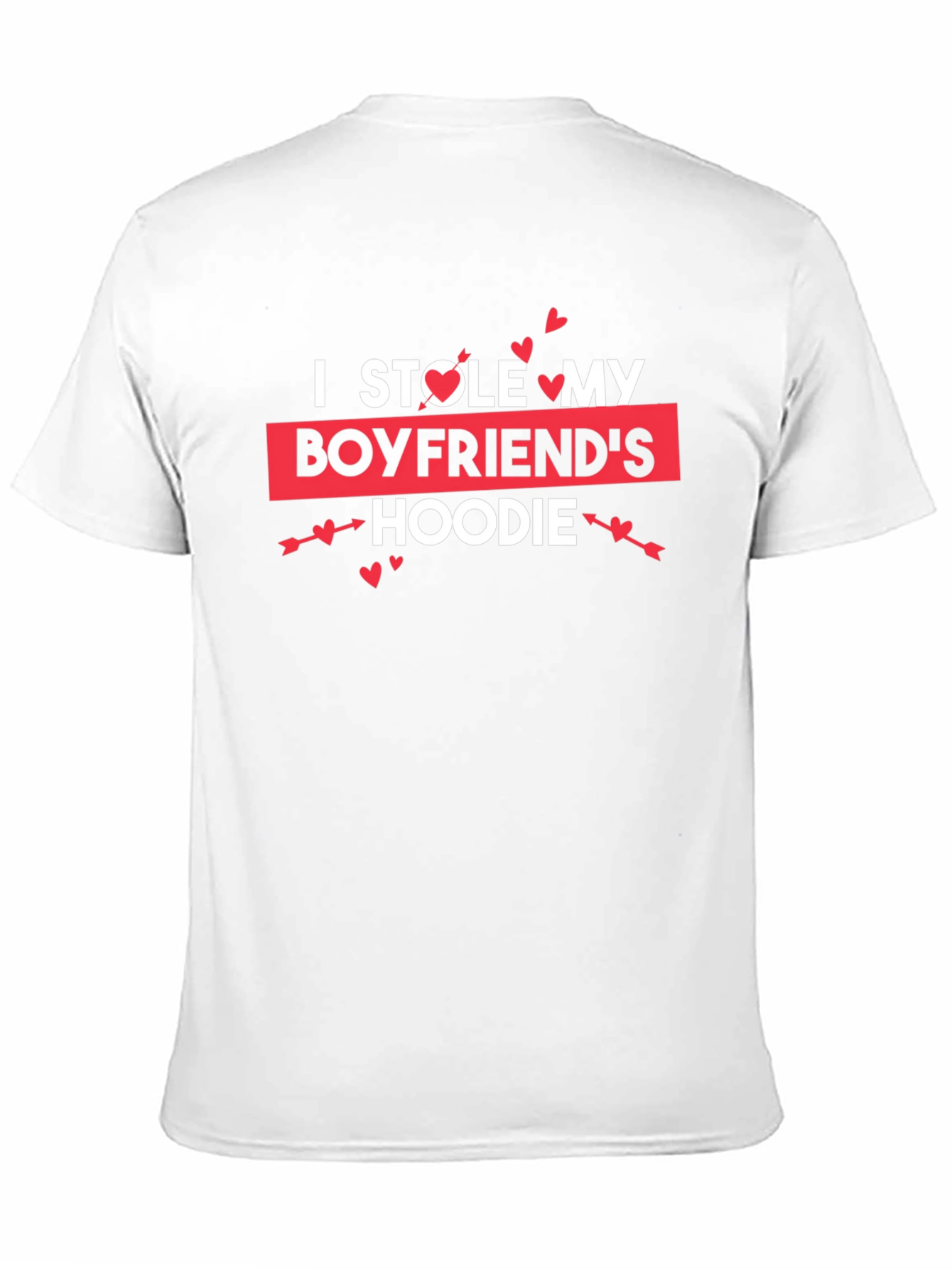 Black I Stole My Boyfriend's Hoodie T-Shirt view 11