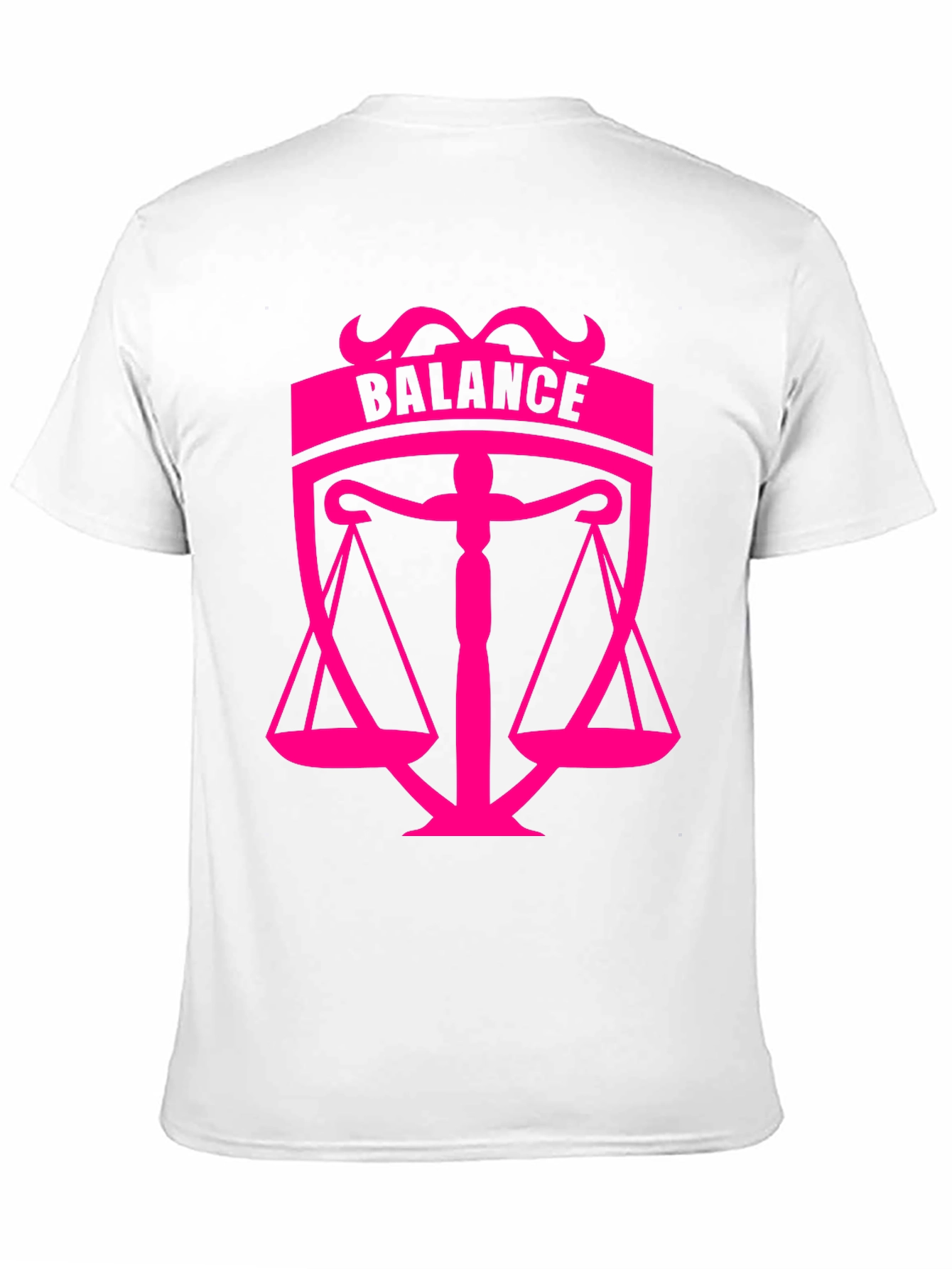Black Balance Graphic Black T-Shirt view 11
