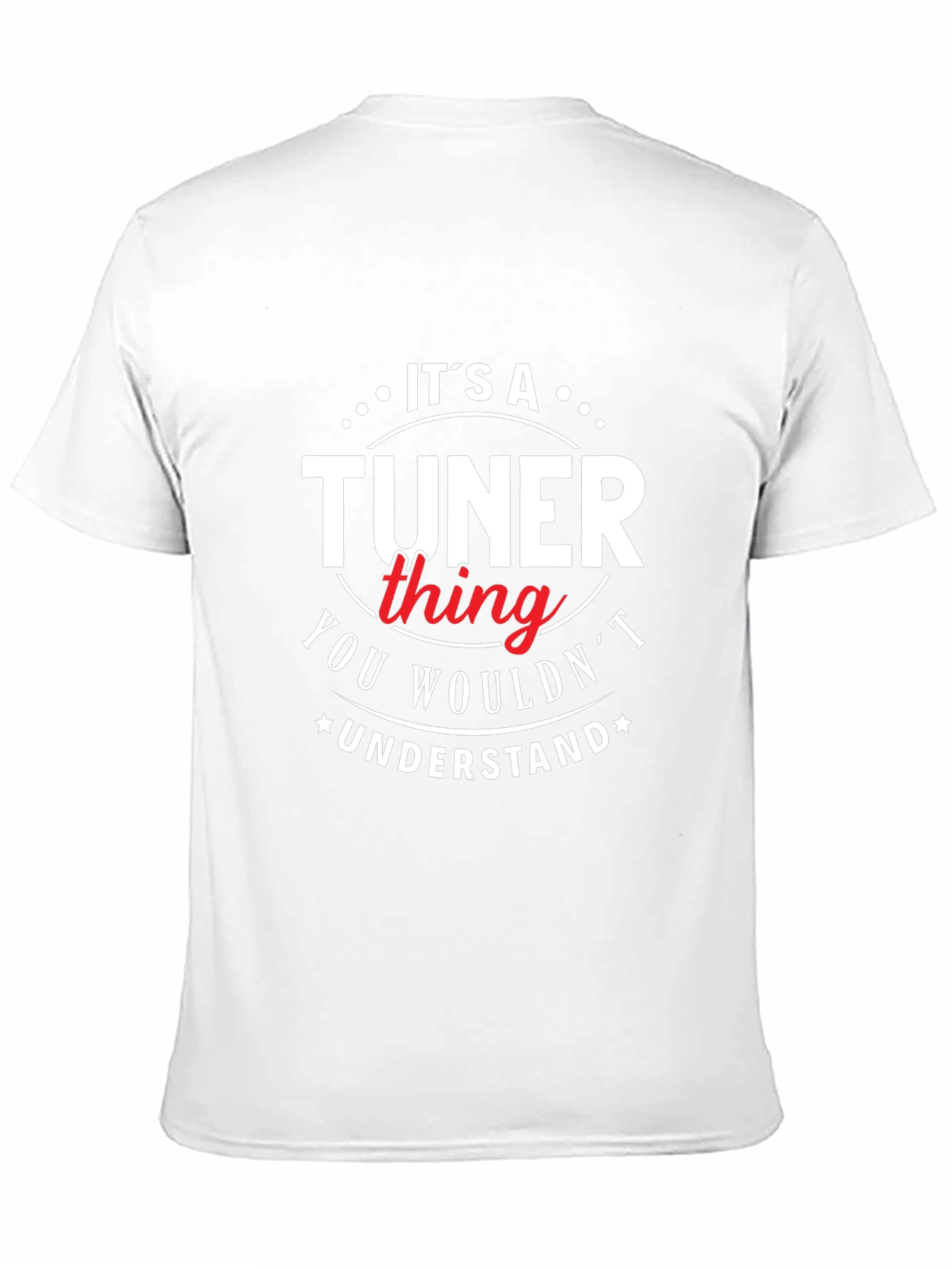 Black It's a Tuner Thing T-Shirt view 11