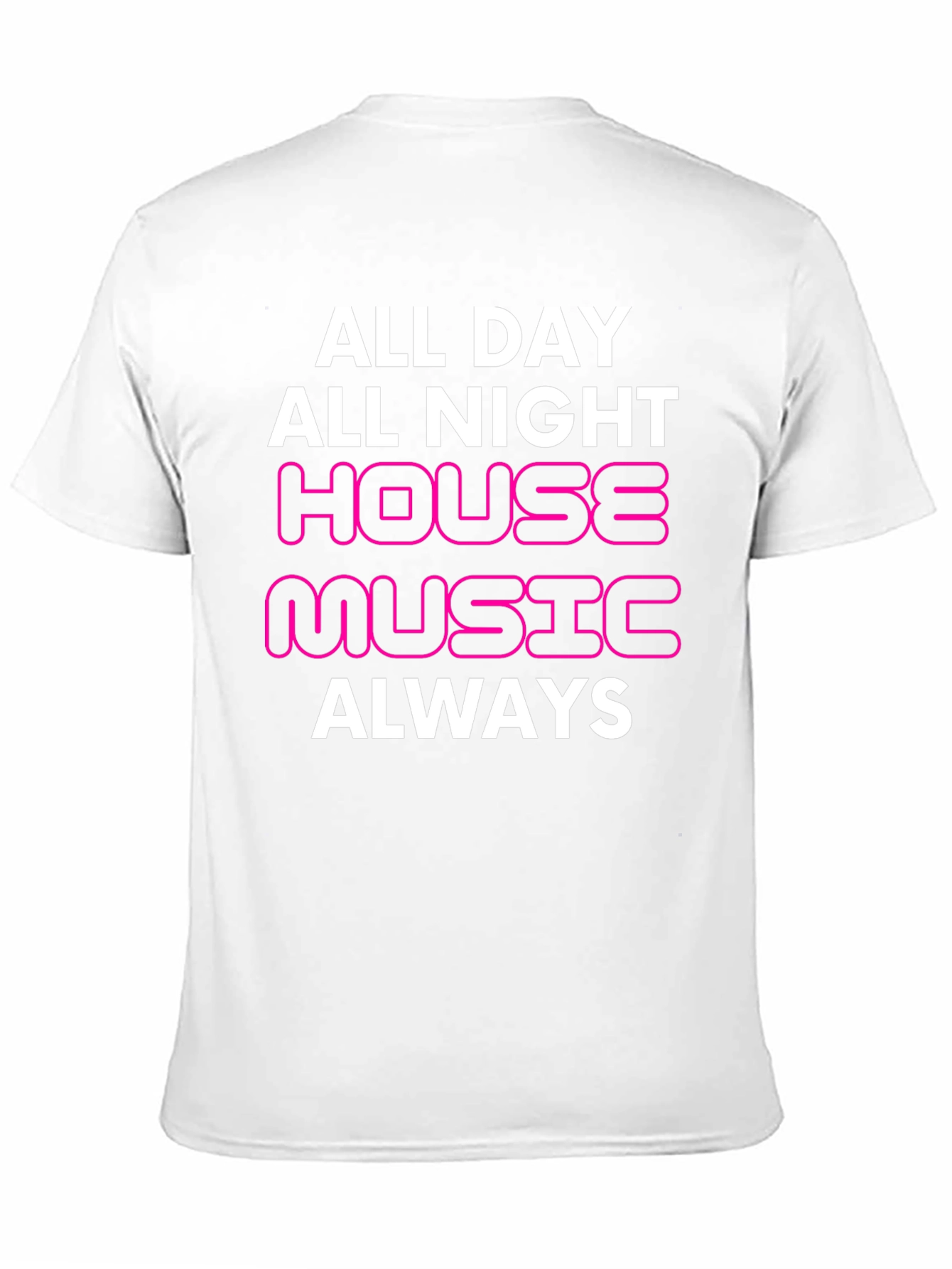 Black House Music Always T-Shirt view 11