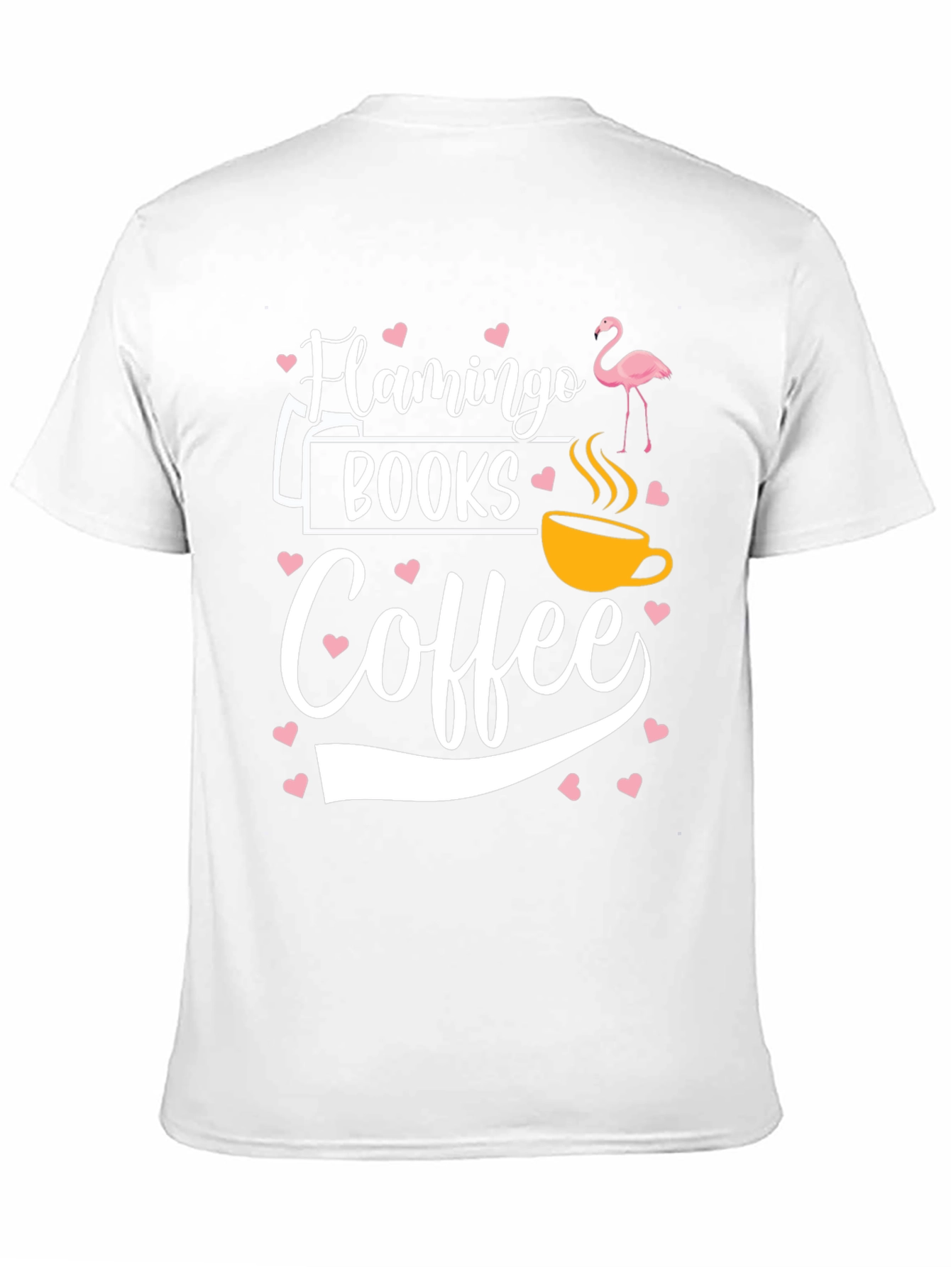Black Flamingo Books Coffee T-Shirt view 11
