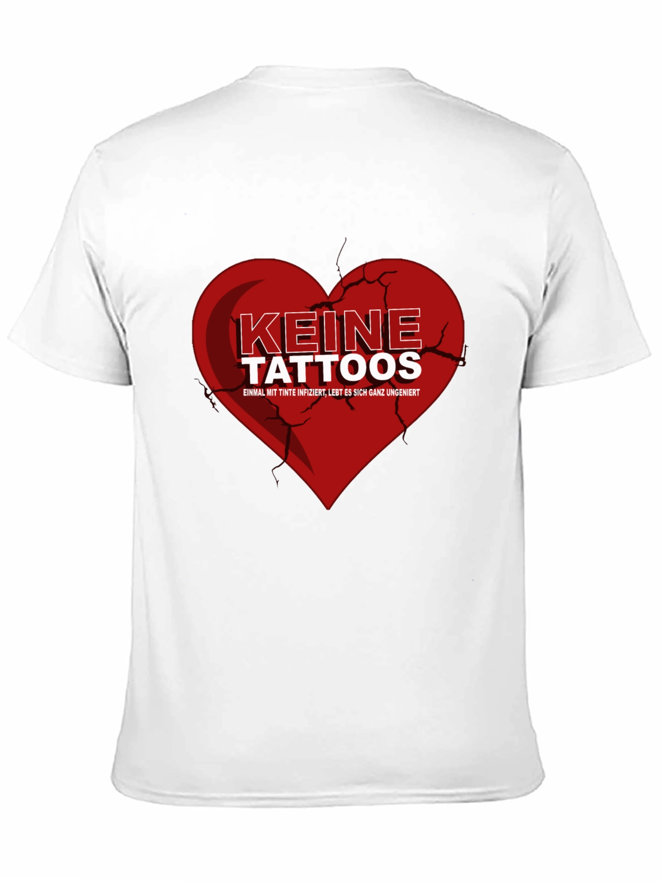 Black Keine Tattoos Graphic Tee - Black view 11