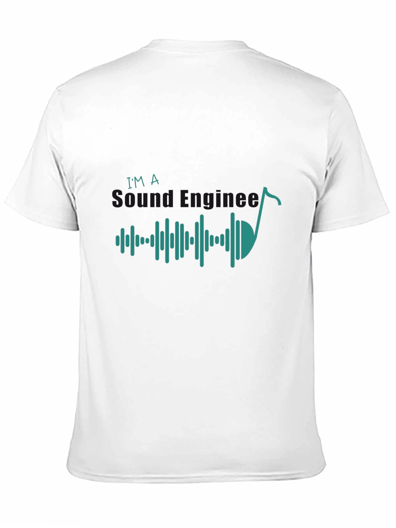 Black Sound Engineer Graphic Tee - Music Lover Shirt view 11