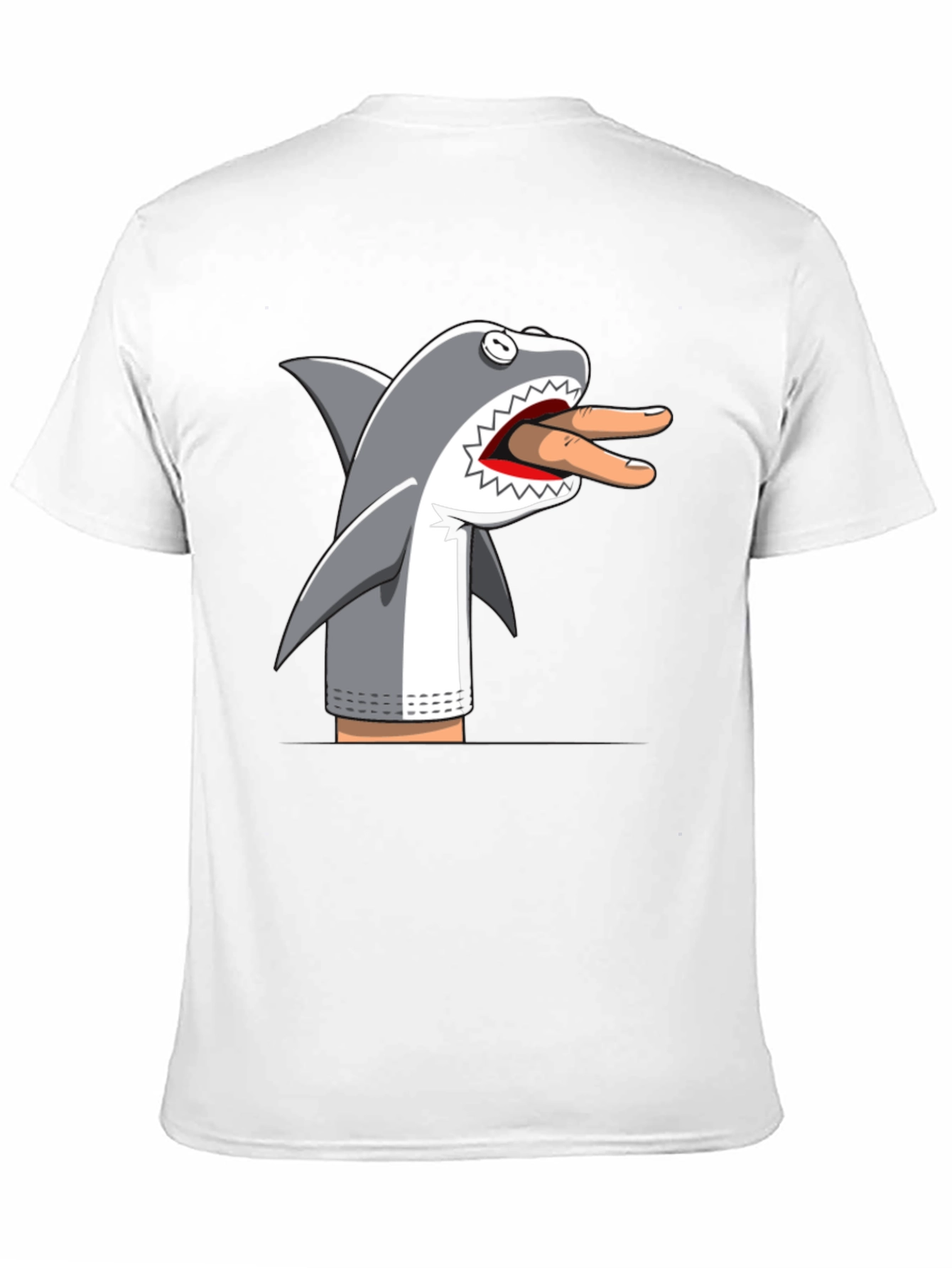 Black Shark Puppet T-Shirt view 11