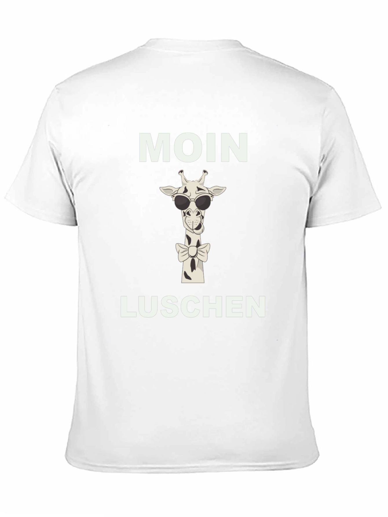 Black Moin Luschen Giraffe Graphic Tee view 11