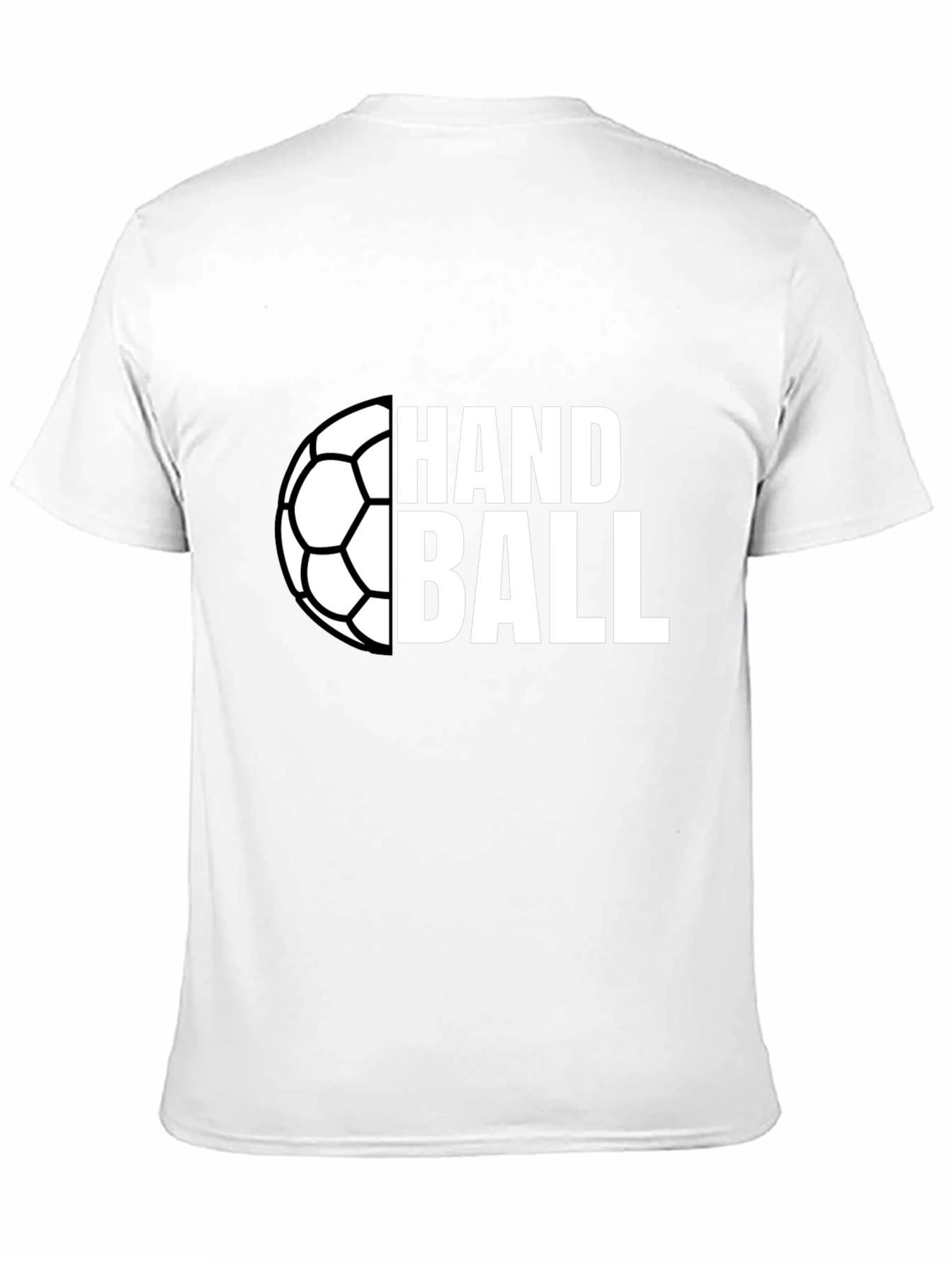 Black Handball Graphic T-Shirt - Black view 11
