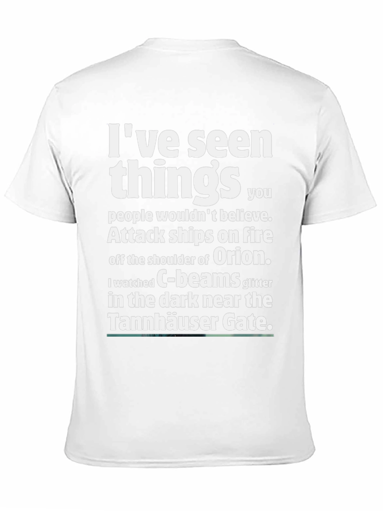 Black I've Seen Things Graphic T-Shirt view 11