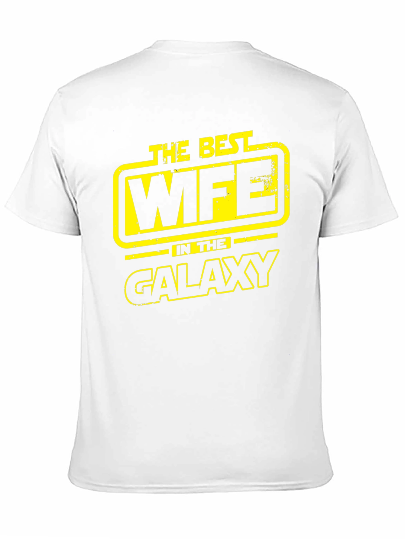 Black Best Wife in the Galaxy Graphic T-Shirt view 11