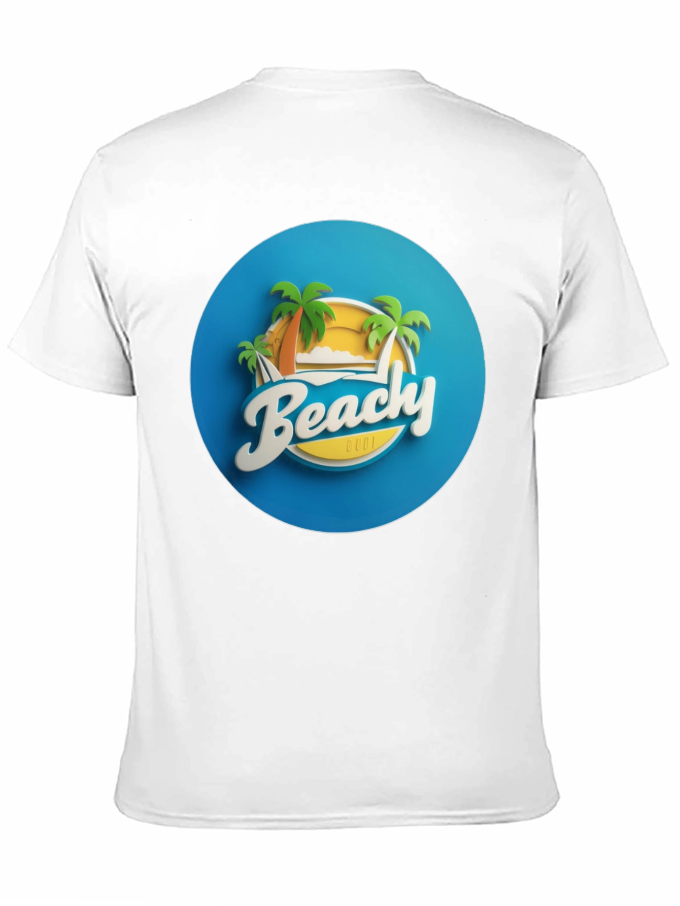 Black Beachy Cool Graphic T-Shirt view 11