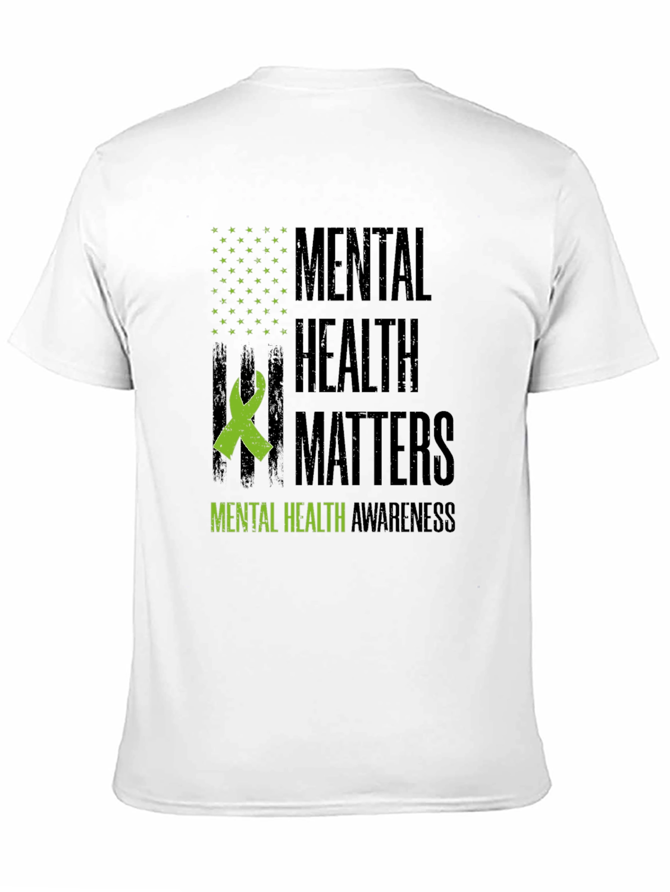 Black Mental Health Awareness T-Shirt view 11