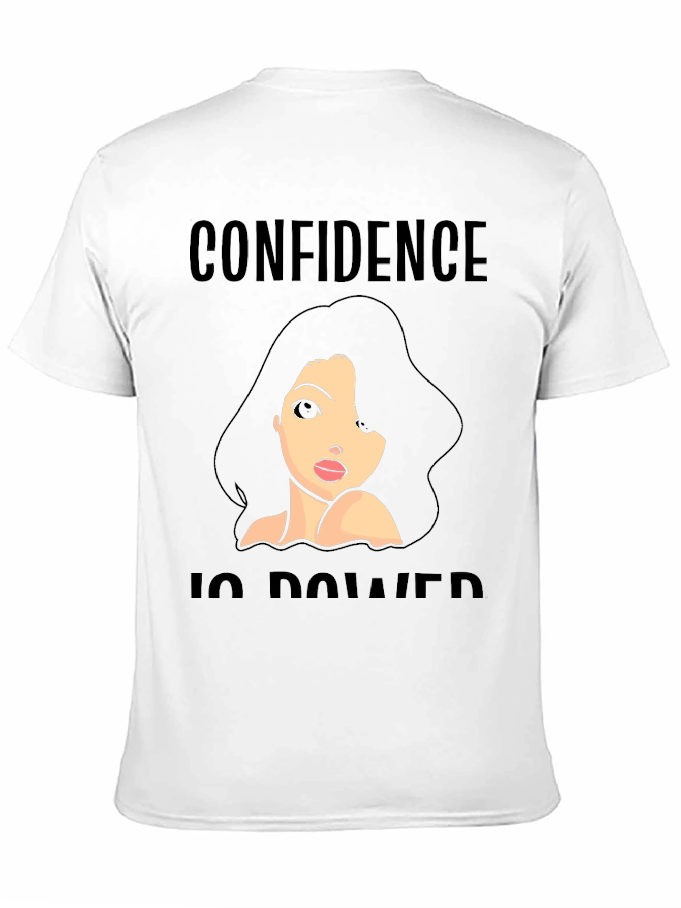 Black Confidence is Power Graphic T-Shirt view 11