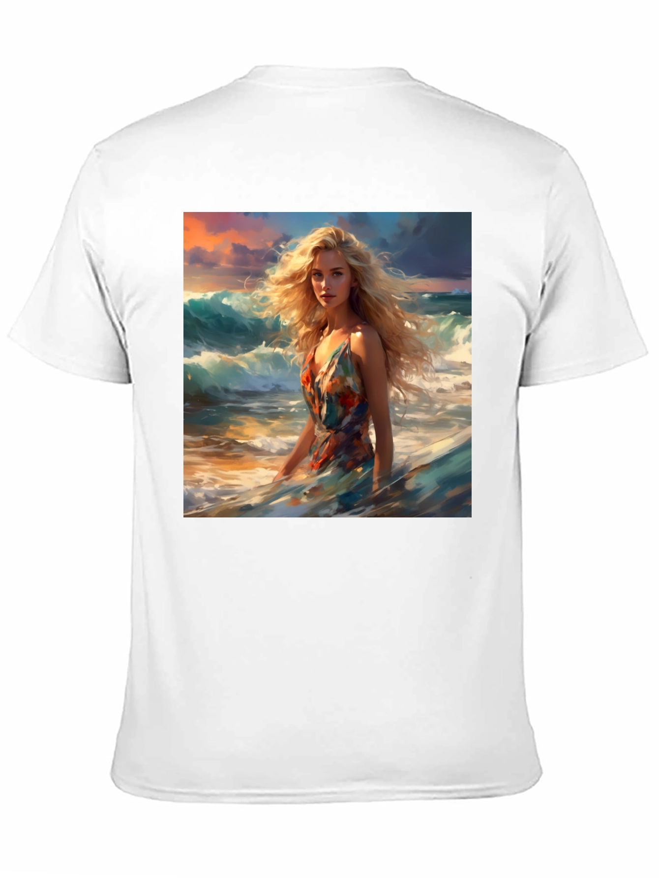 Black Ocean Dream T-Shirt - Stunning Art Print view 11