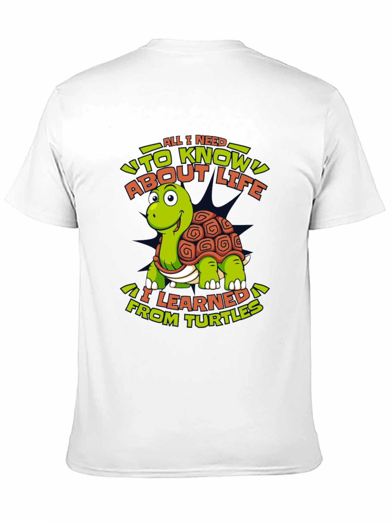 Black Turtle Life Lesson Graphic Tee view 11