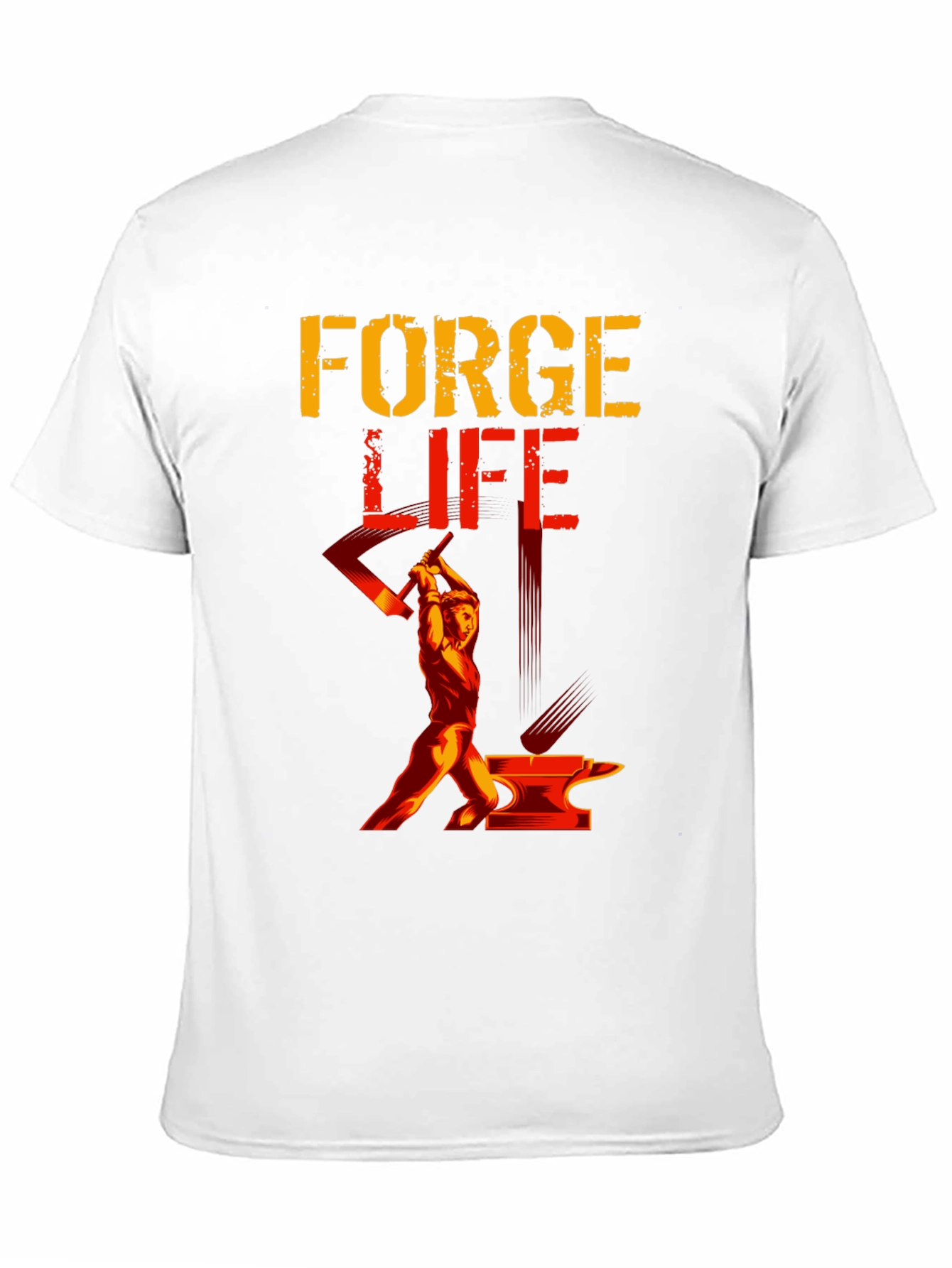 Black Forge Life Black T-Shirt view 11