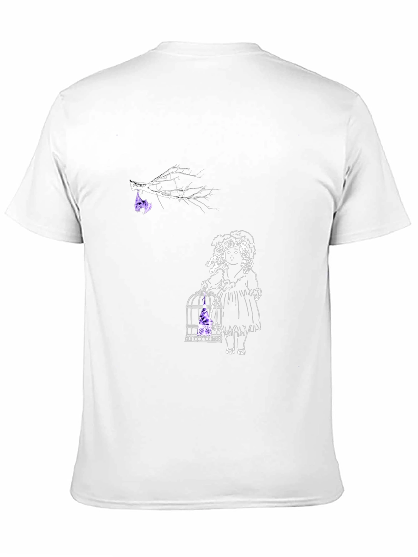 Eerie Doll Cage Graphic Tee - 11
