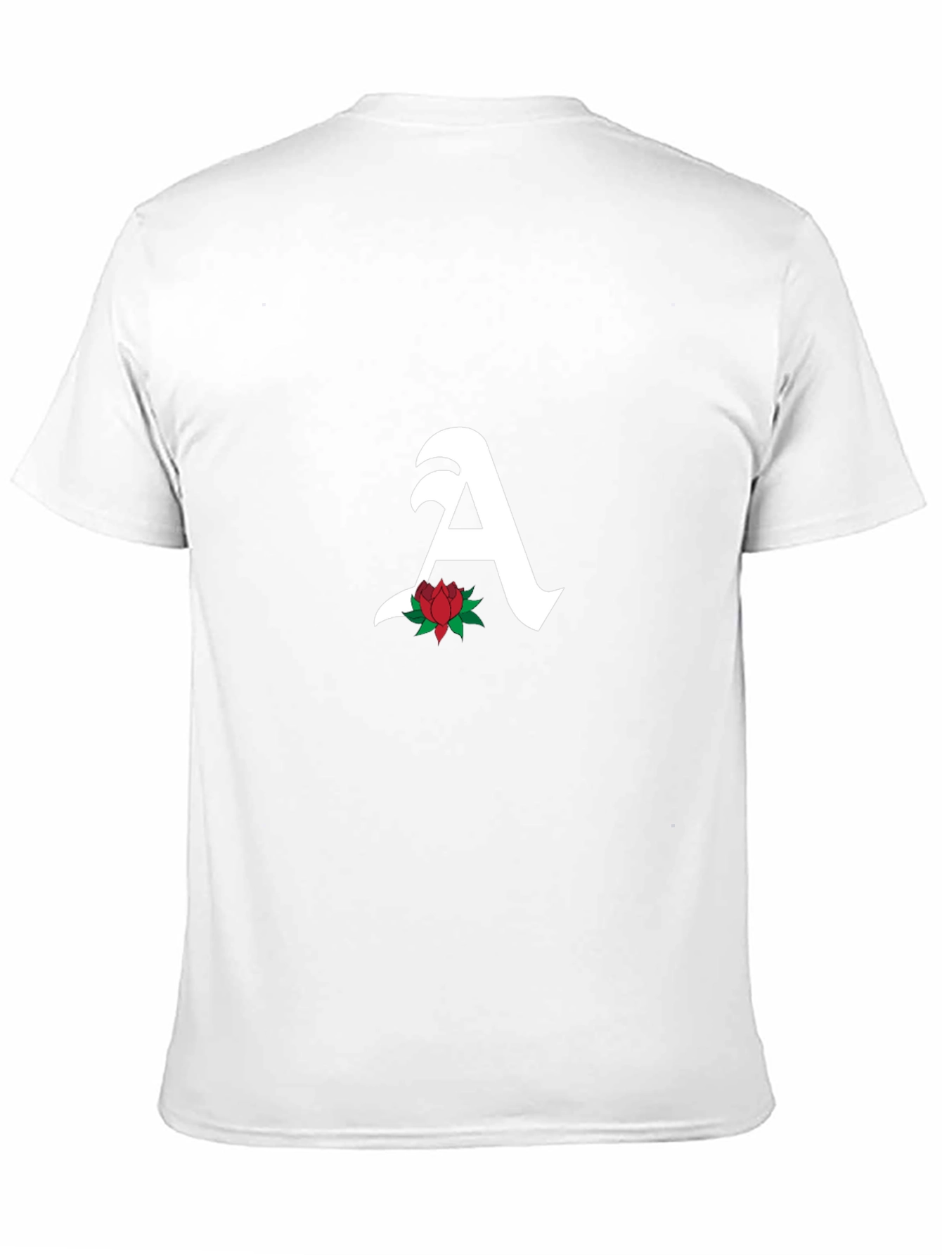 Rose Letter T-Shirt - 11