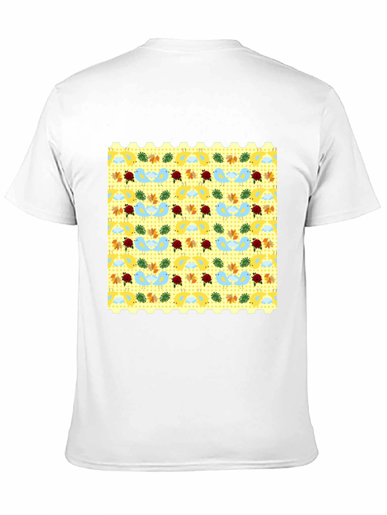 Black Novelty Patterned Black Tee view 11