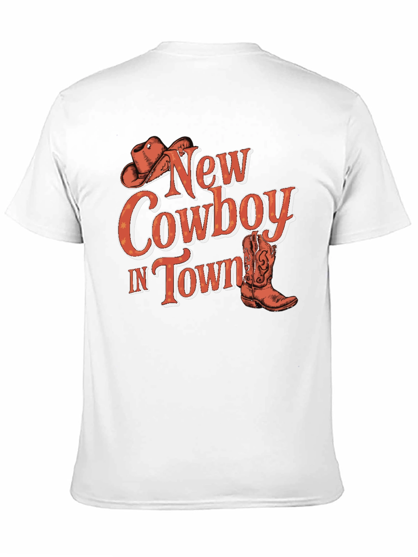 Black New Cowboy in Town Graphic T-Shirt view 11