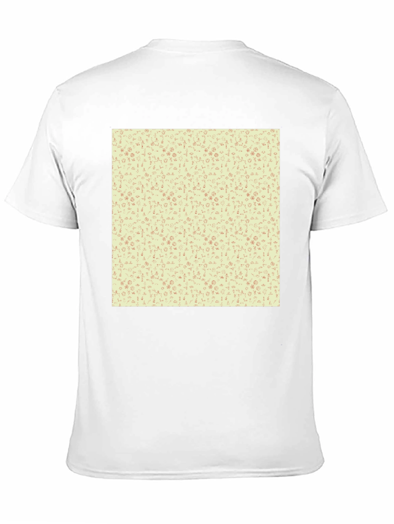 Black Patterned T-Shirt view 11
