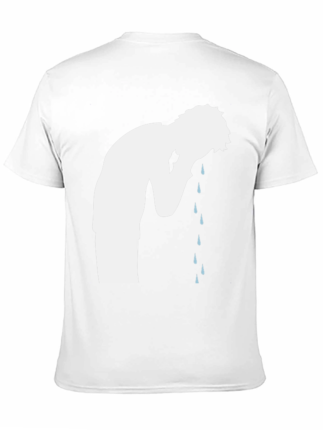 Black Emotional Graphic T-Shirt - Black, Casual Wear view 11