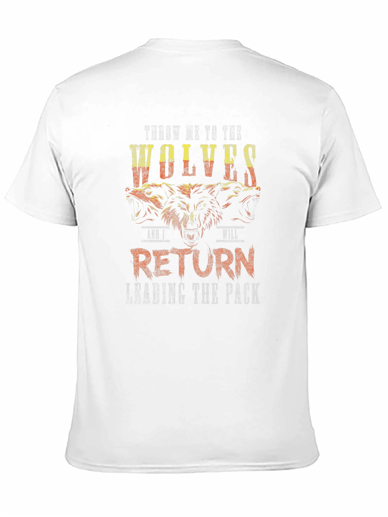 Black Throw Me To The Wolves Graphic Tee view 11