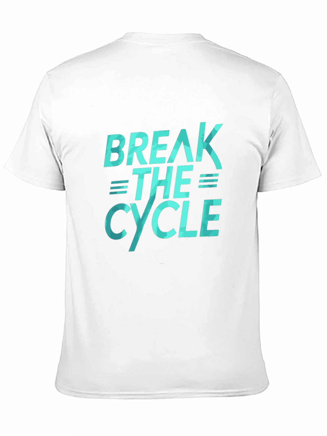 Black Break The Cycle Graphic T-Shirt - Black view 11