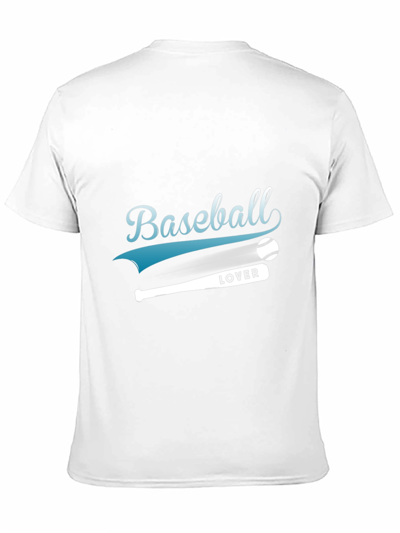Black Baseball Lover Black T-Shirt view 11