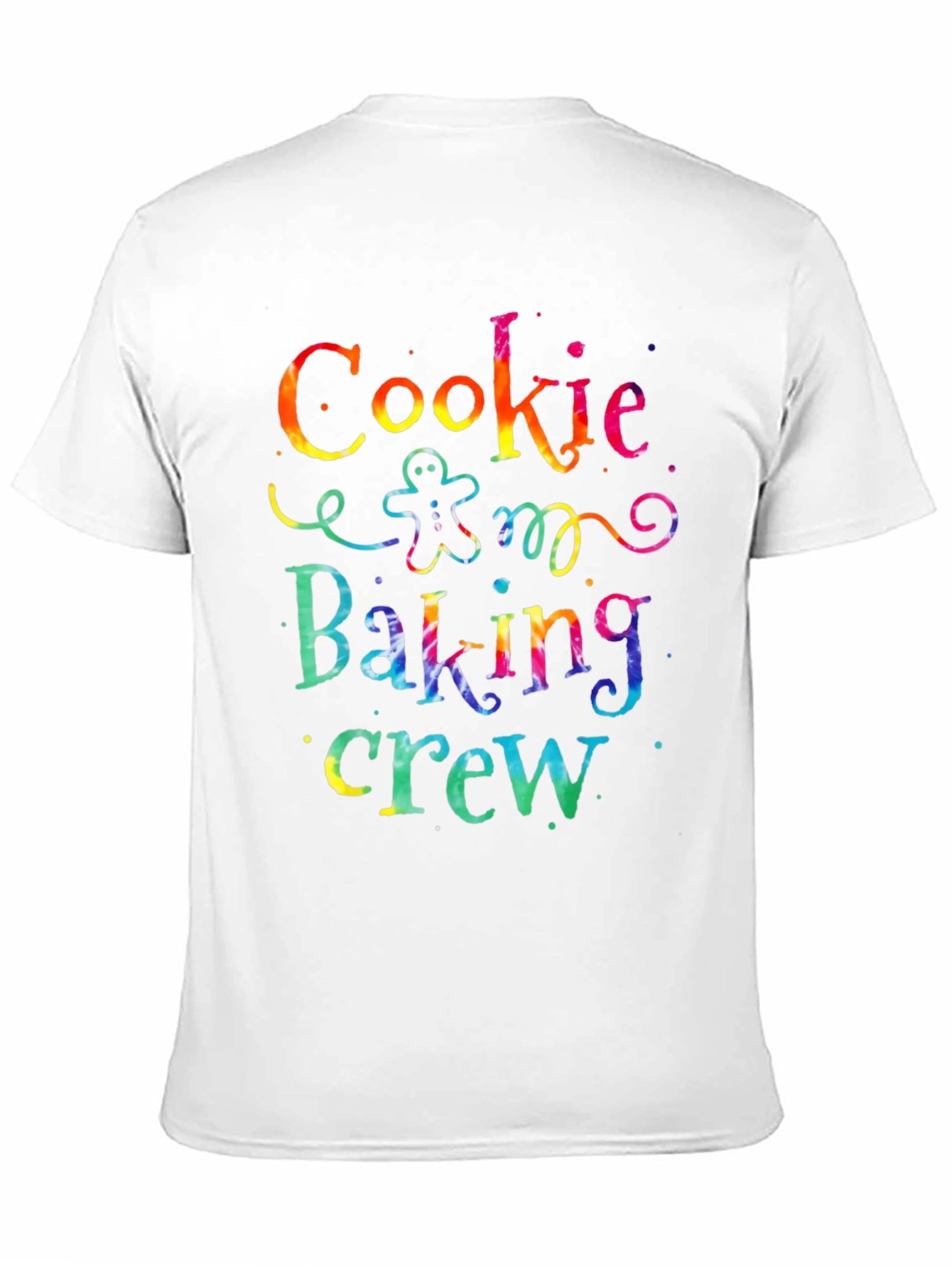 Black Cookie Baking Crew Tie-Dye T-Shirt view 11