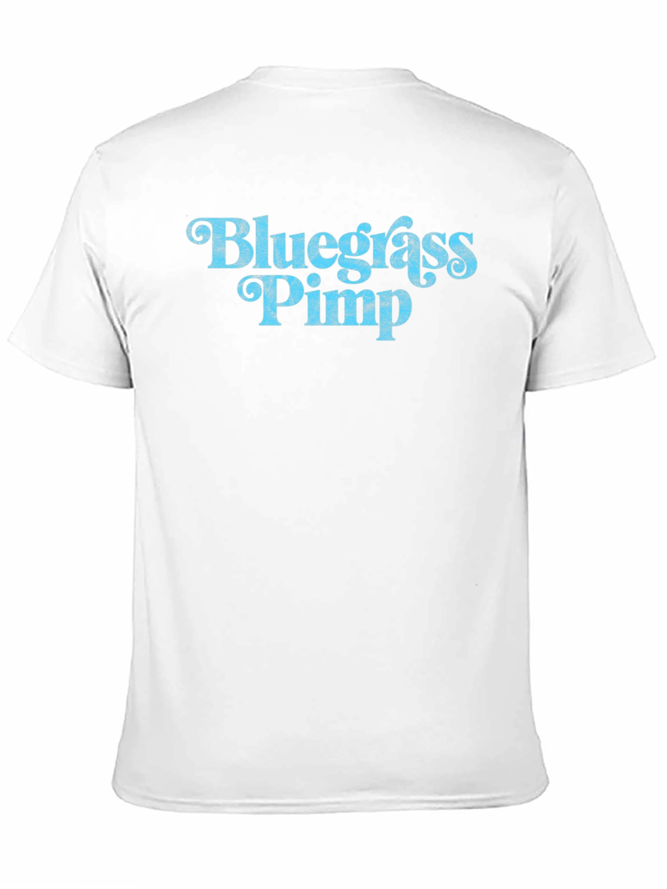 Black Bluegrass Pimp Graphic T-Shirt view 11