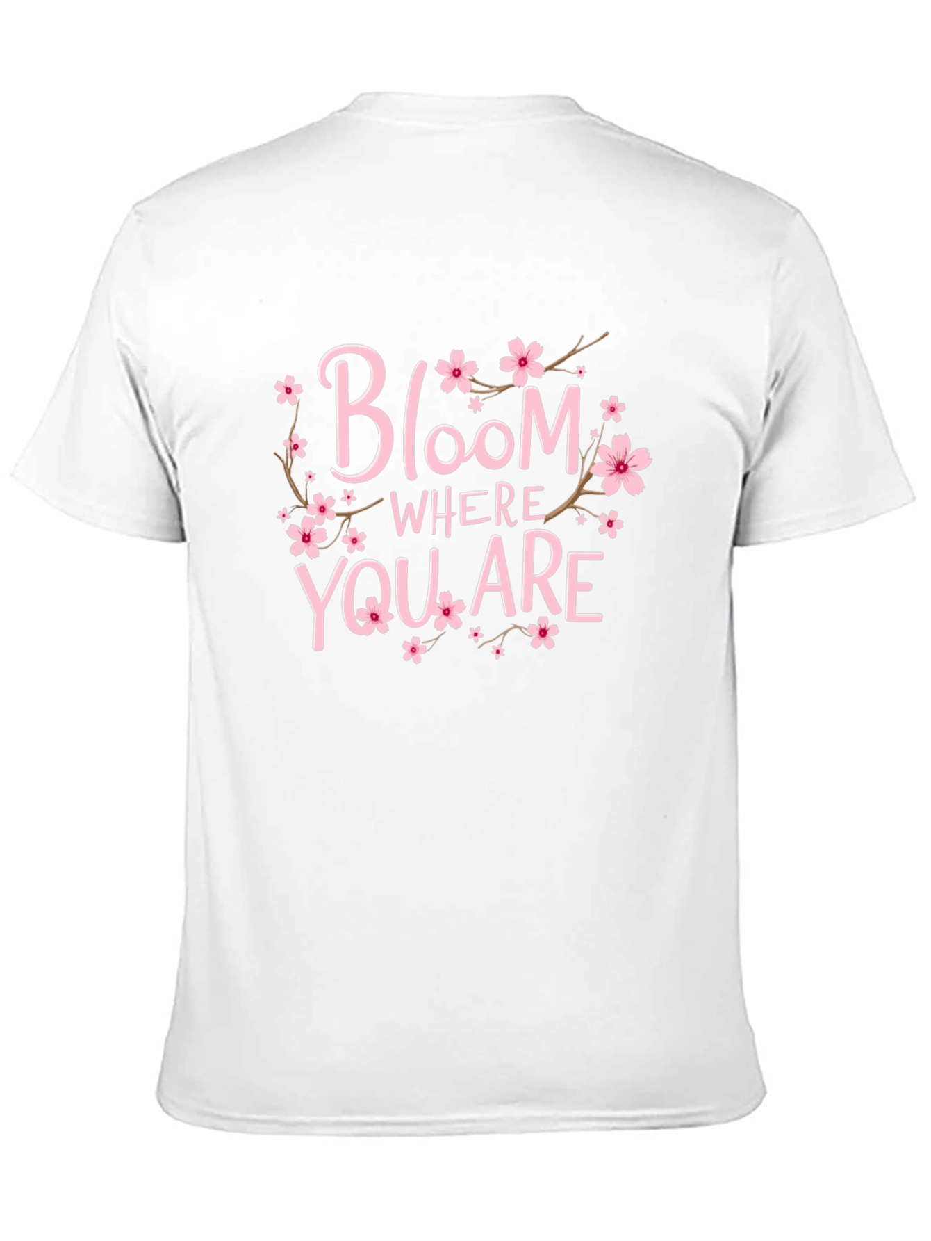 Black Bloom Where You Are T-Shirt view 11