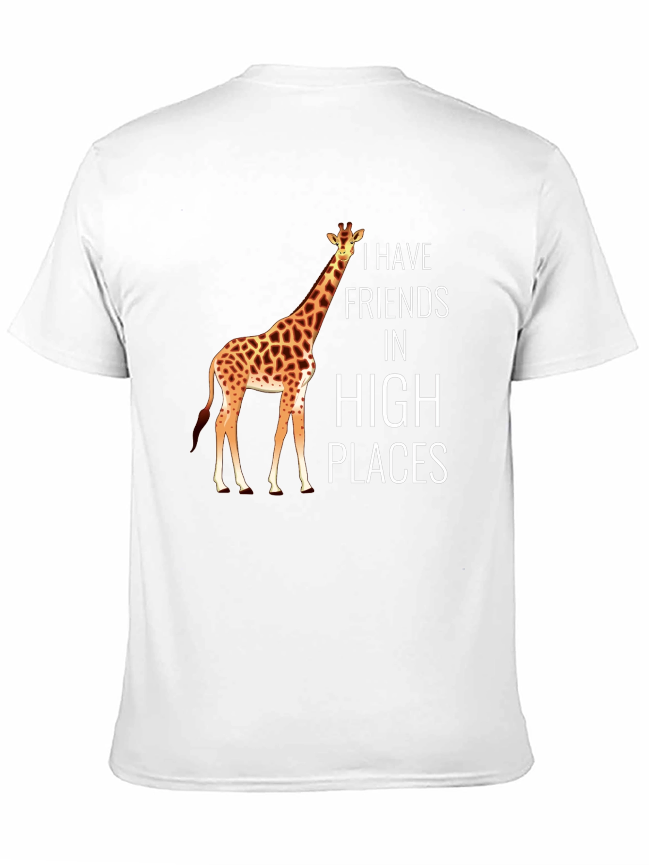 Black Giraffe 'High Places' Graphic T-Shirt view 11
