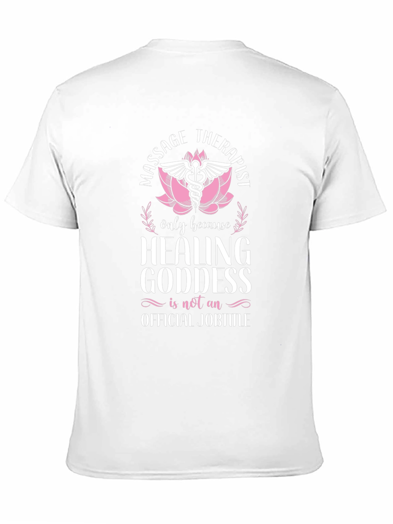 Black Massage Therapist Healing Goddess T-Shirt view 11