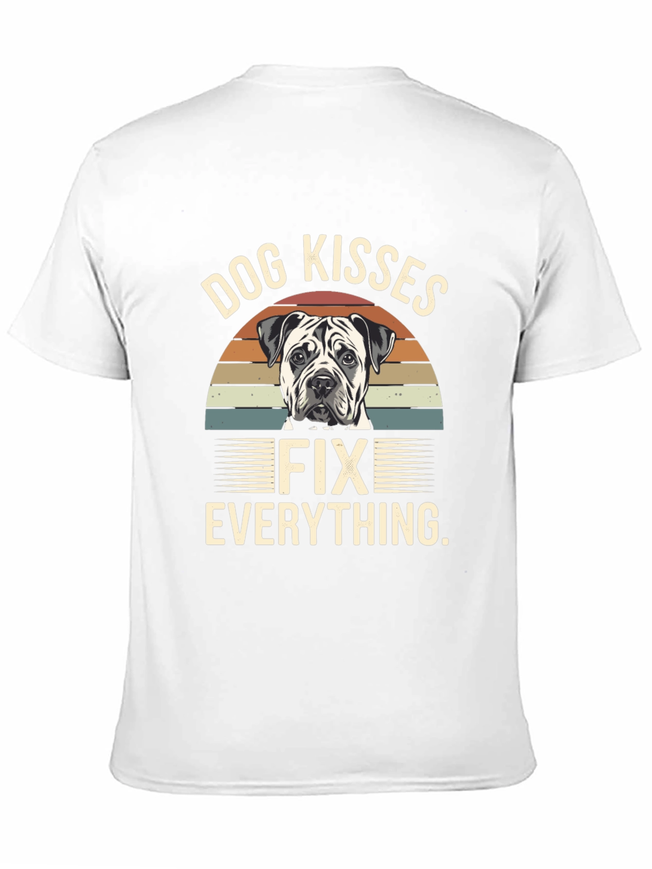 Dog Kisses Fix Everything Graphic T-Shirt - 11