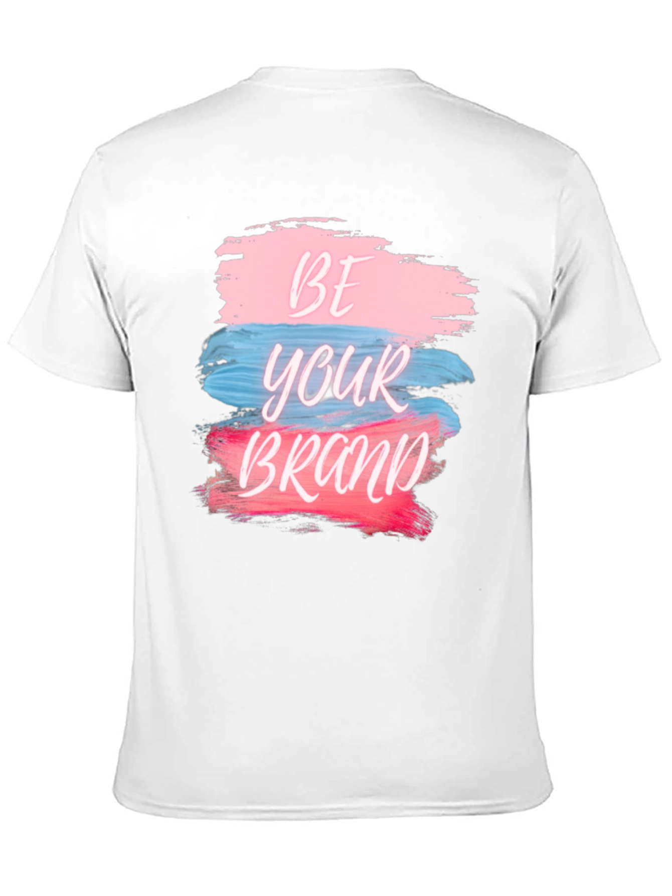 Black Be Your Brand Graphic Tee - Stylish Cotton Blend view 11